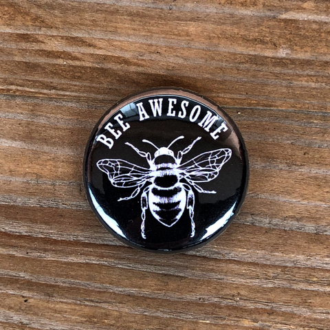 BEE AWESOME badge